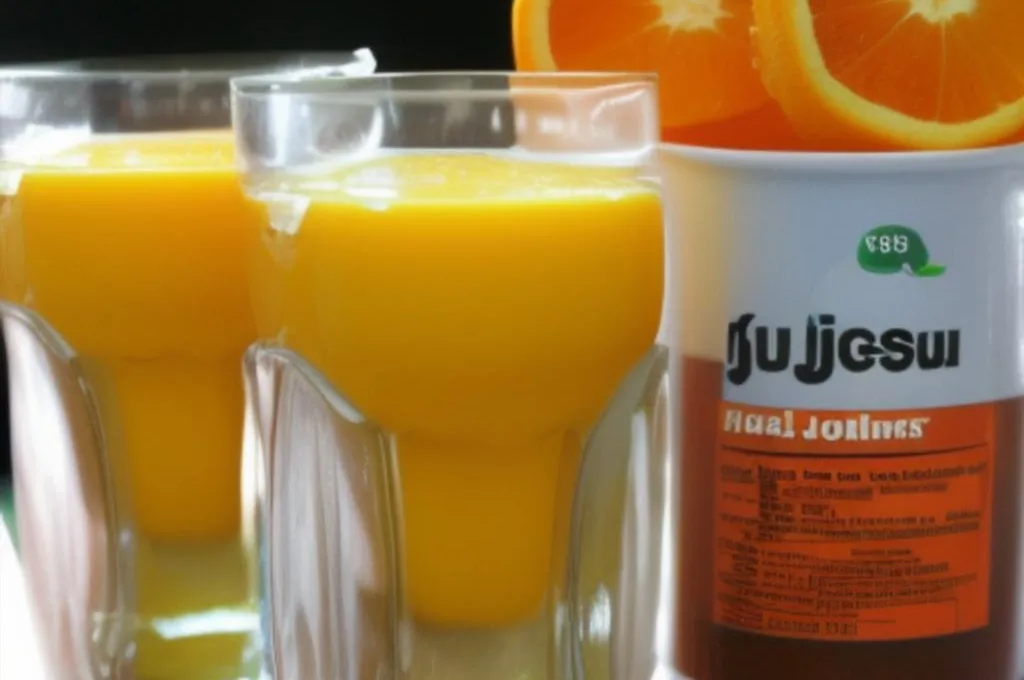 Ile kalorii ma sok pomarańczowy?