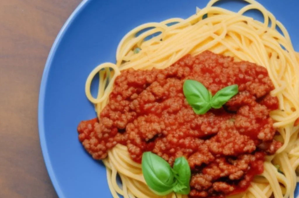 Ile kcal ma spaghetti bolognese?
