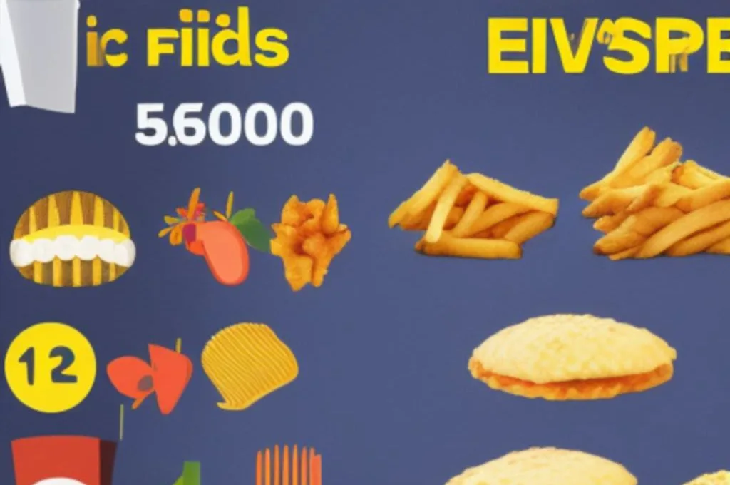 Ile kcal ma średnie frytki z McDonald's?