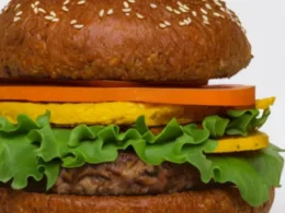 Ile kcal ma veggie burger?