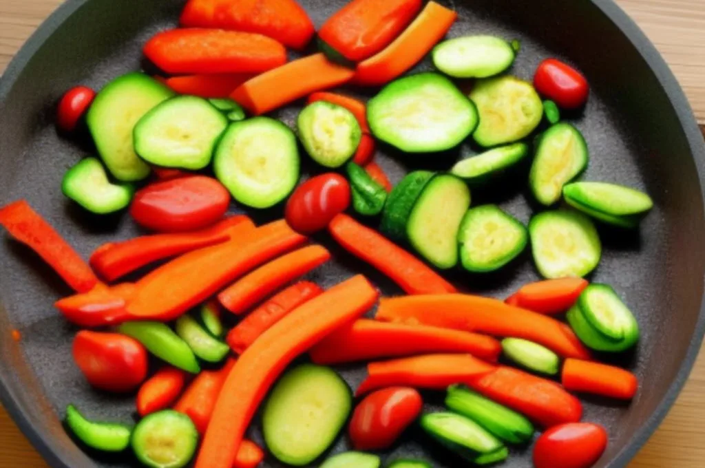 Ile kcal mają warzywa na patelnie?
