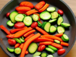 Ile kcal mają warzywa na patelnie?